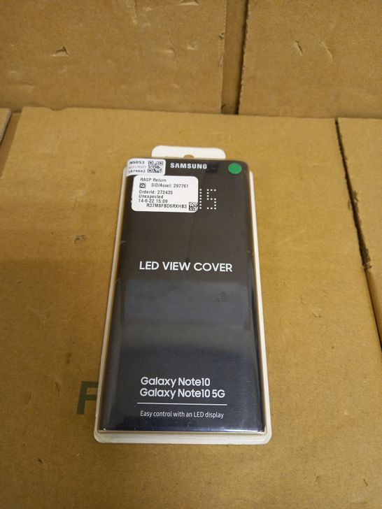 SAMSUNG GALAXY NOTE 10 LED VIEW COVER
