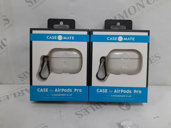 BOX OF 28 CASE MATE CASE FOR AIRPODS PROS CLEAR