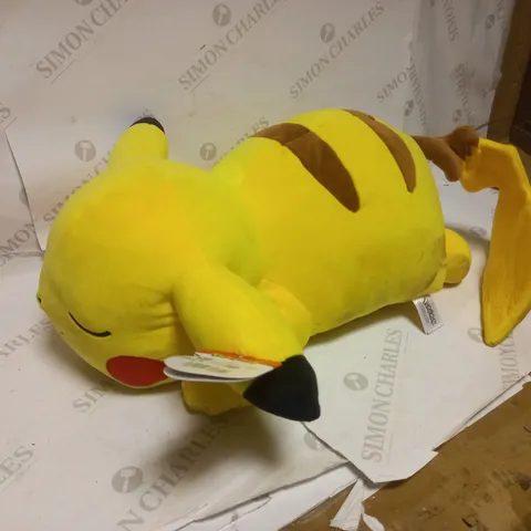 POKEMON 18" SLEEPING PIKACHU PLUSH TOY