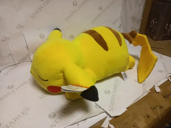 POKEMON 18" SLEEPING PIKACHU PLUSH TOY