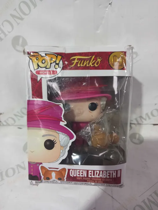 FUNKO POP ROYALS 01 QUEEN ELIZABETH II VINYL FIGURE