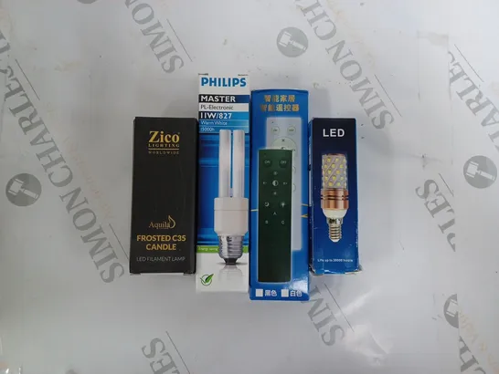 BOX OF APPROXIMATELY 10 ASSORTED HOUSEHOLD ITEMS TO INCLUDE PHILIPS, ZICO, ETC