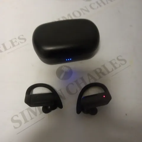 TECH TRUE WIRELESS EARPHONES WITH CHARGING CASE 