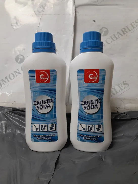 13 BOTTLES OF ESSENTIAL POWER CAUSTIC SODA / COLLECTION ONLY 