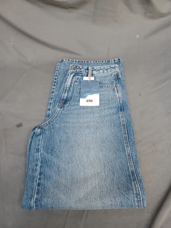 STR PALE BLUE DENIM JEANS SIZE 8