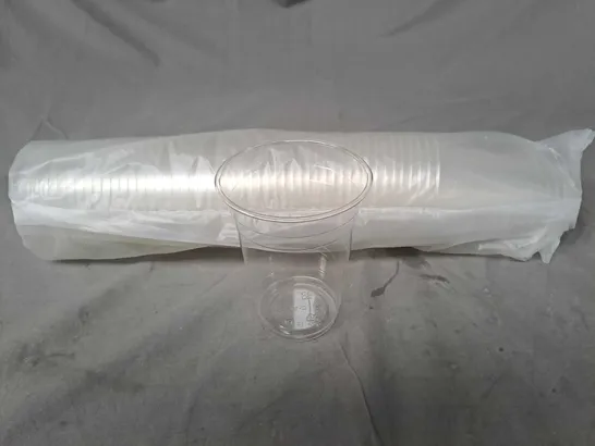 BOXED ENVIROPAK APPROX 20 X50 COMPOSTAPLE COLD CUPS 160Z CLEAR