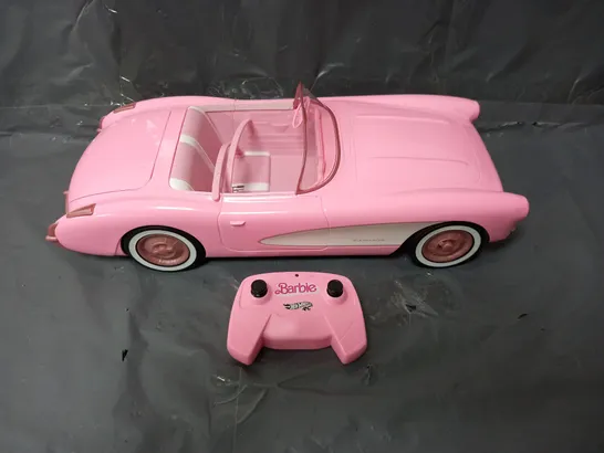 BARBIE HOT WHEELS REMOTE CONTROL CAR