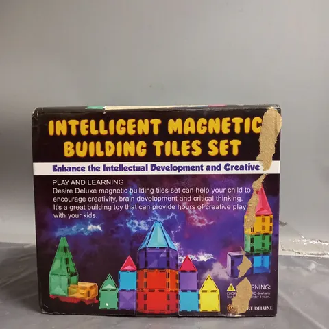 INTELLIGENT MAGNETIC BUILDING TILES SET 