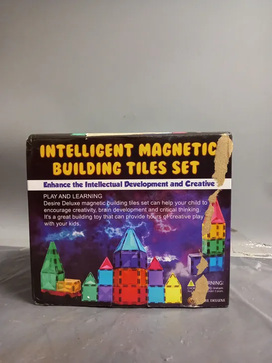 INTELLIGENT MAGNETIC BUILDING TILES SET 