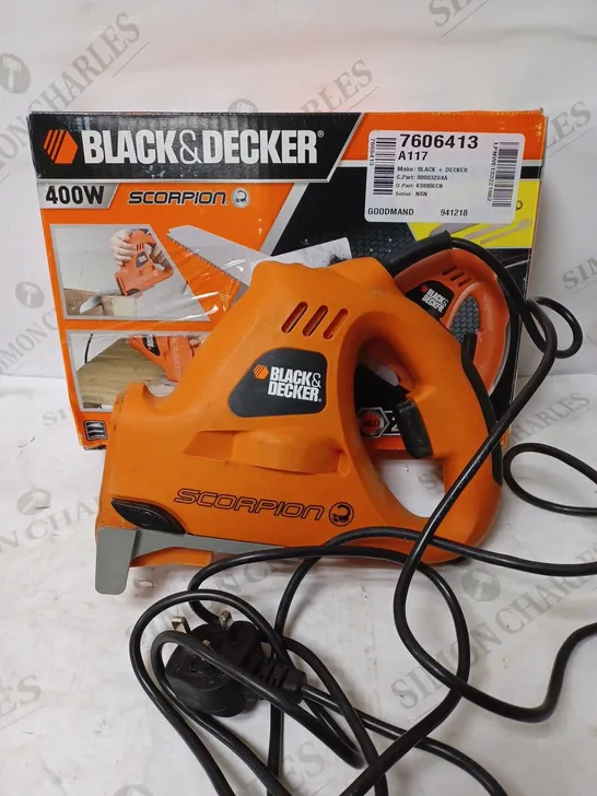 BLACK & DECKER SCORPION POWERED HANDSAW