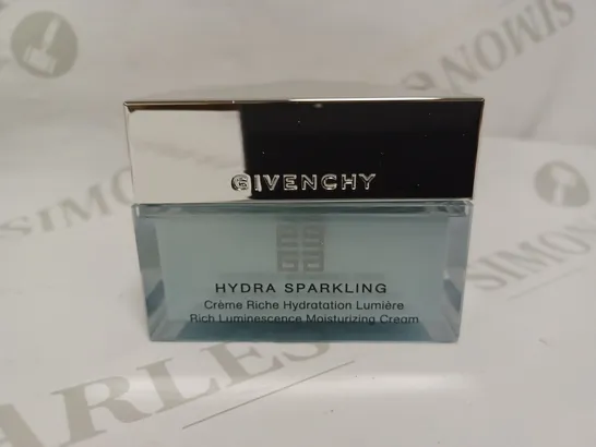 GIVENCY HYDRA SPARKLING RICH MOISTURISING CREAM - 50ML