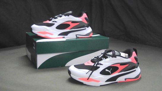 PUMA RS FAST TRAINERS IN RED UK SIZE 7 