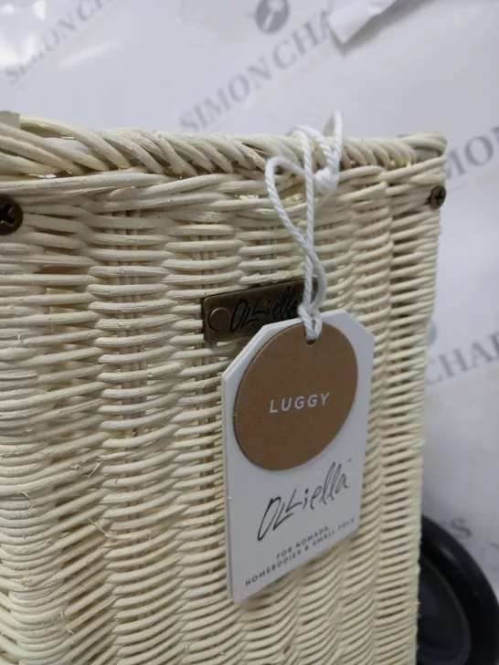 BOXED OLLI ELLA LUGGY BASKET CHALK