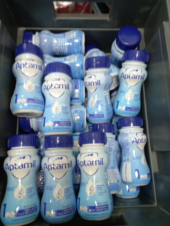 APPROXIMATELY 25 APTAMIL FIRST INFANT MILK FROM BIRTH 200ML