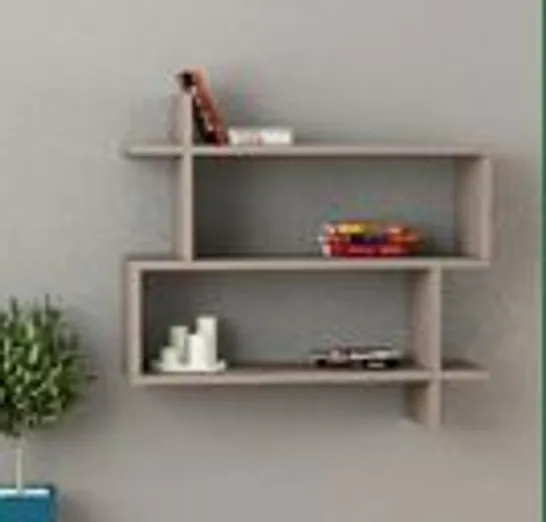 BRAND NEW BOXED PARALEL BOOKCASE - LIGHT MOKA