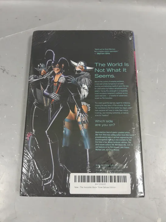 SEALED GRANT MORRISON INVISIBLES THE DELUXE EDITION THREE