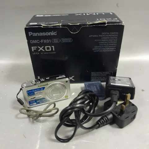 BOXED PANASONIC DMC-FX01 DIGITAL CAMERA 