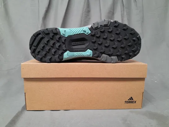 BOXED PAIR OF ADIDAS TERREX EASTRAIL 2 SHOES IN GREY/BLUE UK SIZE 6.5