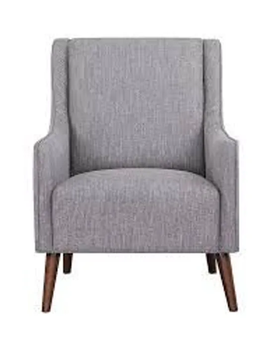 CLUB CHAIR, TWEED, GREY