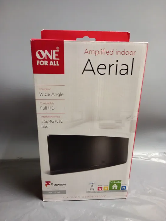 ONE FOR ALL AMPLIFIED INDOOR ANTENNA