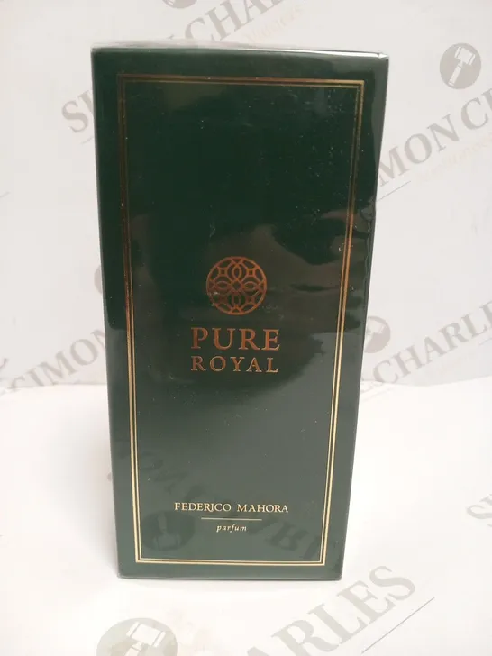 BOXED AND SEALED FEDERICO MAHORA PURE ROYAL PARFUM 50ML