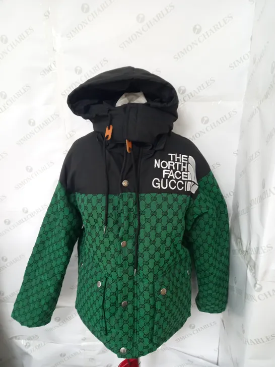 THE NORTH FACE GUCCI PADDED BUBBLE COAT SIZE L