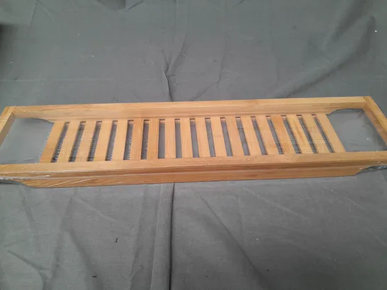 BOXED AND SEALED BAMBOO BATH RAIL 