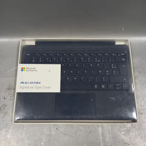 BOXED MICROSOFT SURFACE PRO ALCANTARA SIGNATURE TYPE COVER 