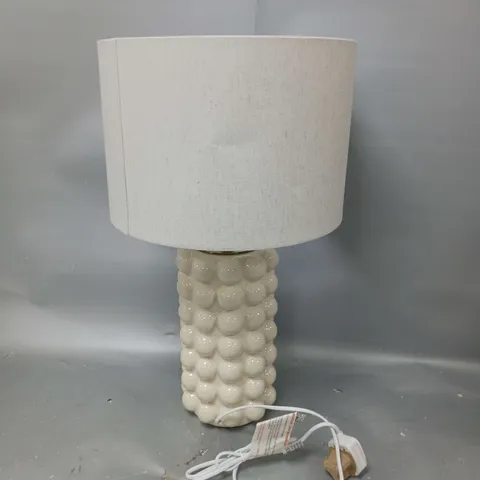BOBBLE CERAMIC TABLE LAMP