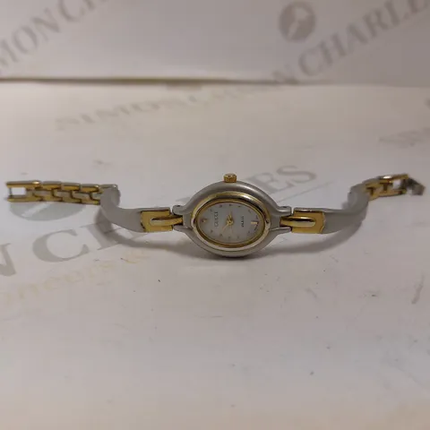 GUCCI PARRIS SILVER/GOLD WATCH