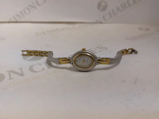 GUCCI PARRIS SILVER/GOLD WATCH