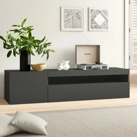 BOXED MARIELLA TV STAND FOR TVS UPTO 65" - ANTHRACITE 