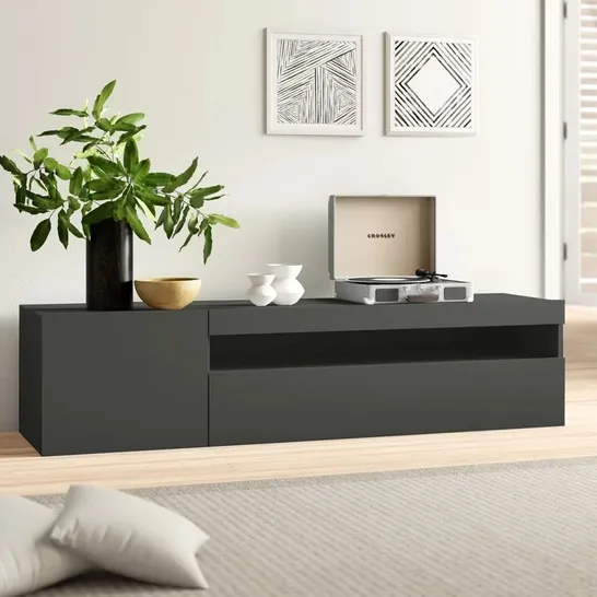 BOXED MARIELLA TV STAND FOR TVS UPTO 65" - ANTHRACITE 