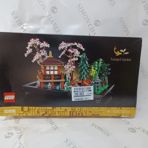 BOXED LEGO 10315 TRANQUIL GARDEN 