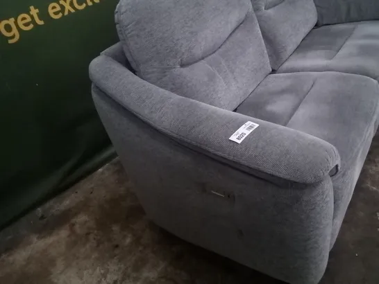 DESIGNER G PLAN MADE JACKSON HERON MIST ELECTRIC RECLINING TWO SEATER SOFA