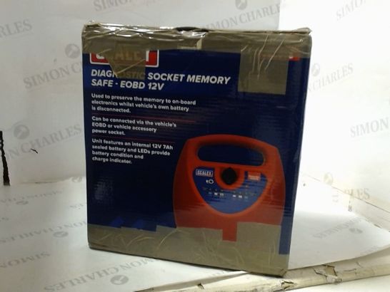 SEALY DIAGNOSTIC SOCKET MEMORY SAFE - EOBD 12V 