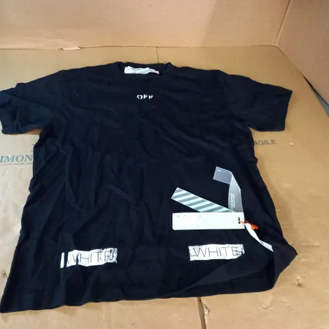 OFF-WHITE DIAGS SLIM T-SHIRT - XL