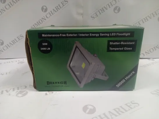 DELTECH MAINTENANCE FREE ENERGY SAVING LED FLOODLIGHT 