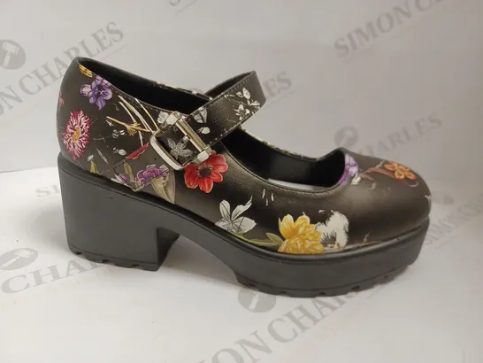 KOI VEGAN TIRA MARY JANES 'FLORAL EDITION' - SIZE 6