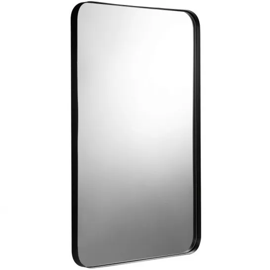 BOXED COSTWAY LARGE RECTANGULAR WALL MIRROR WITH METAL FRAME