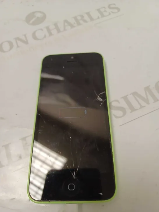 APPLE IPHONE 5C GREEN MODEL A1532