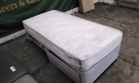 QUALITY UNBAGGED SINGLE 3' DRAWER DIVAN BASE & THE OCKLEY MATTRESS 