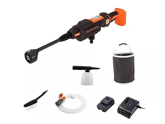 YARD FORCE 20V CORDLESS PRESSURE CLEANER WITH 2.5AH BATTERY