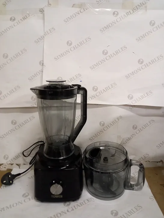 TOWER T18007BLK FOOD PROCESSOR AND BLENDER