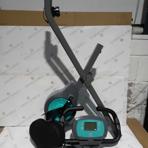 DAVINA FITNESS FOLDING MAGNETIC EXERCISE BIKE - MINT - COLLECTION ONLY