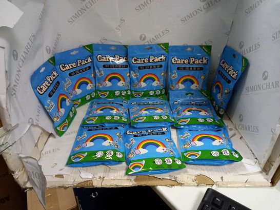 BOX OF 12 BRAND NEW RMS SAFETY CARE PACKS - RAINBOW