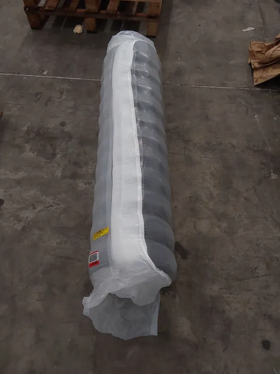 QUALITY BAGGED AND ROLLED 4'6" OPEN COIL SPRING MEMORY MATTRESS 