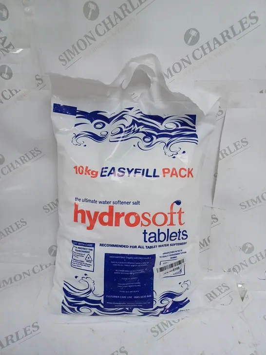 BAG OF HYDROSOFT TABLETS WATER SOFTENERS 10KG EASYFILL PACK