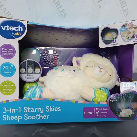 BOXED VTECH BABY 3-IN-1 STARRY SKIES SHEEP SOOTHER