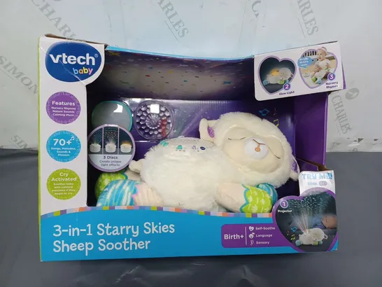 BOXED VTECH BABY 3-IN-1 STARRY SKIES SHEEP SOOTHER